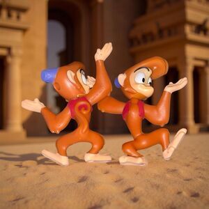 Walt Disney World 50th Anniversary McDonald's Happy Meal Toy Abu 2.5” Figure B18